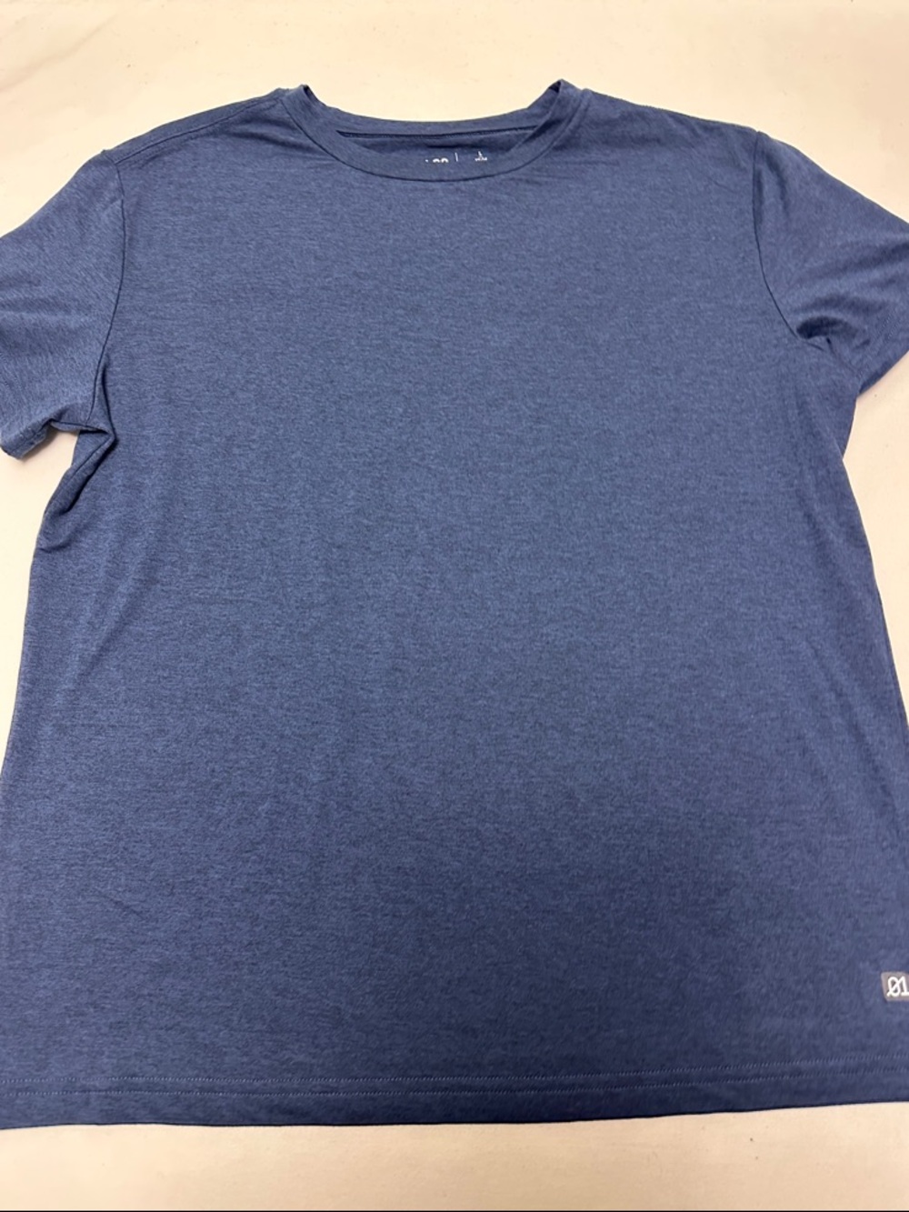 01.ALGO Kids Short Sleeve Crew Tee - Blue
